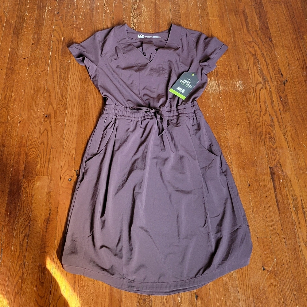 REI Women's Chocolate Plum Midi Dress